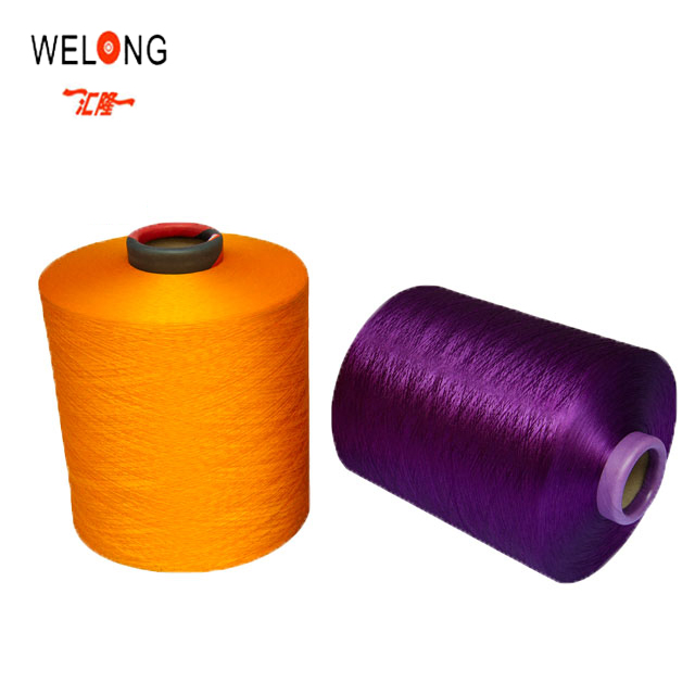 100% GRS Certificated Recycle DTY Colored HIM NIM RPET Polyester Yarn