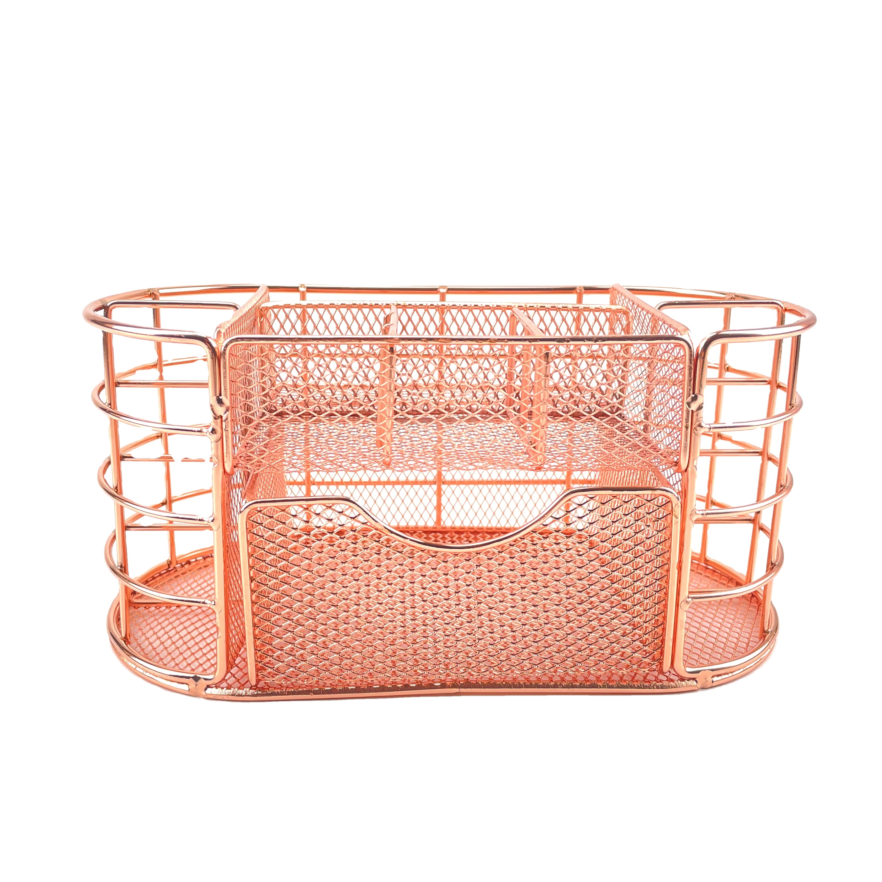 Desk Organizers and Accessories, Pencil Holder for Desk, Desk Office Supplies Organizer ,Rose Gold