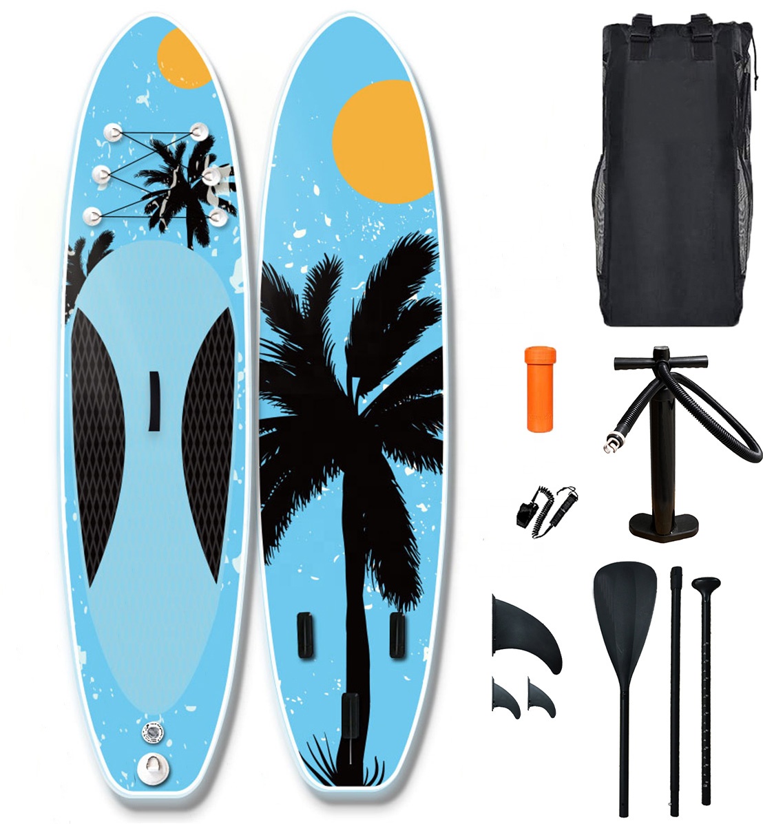 Factory Supply OEM Available Stand Up Surfboard Inflatable Paddle Board SUP board With Paddle Board Pump