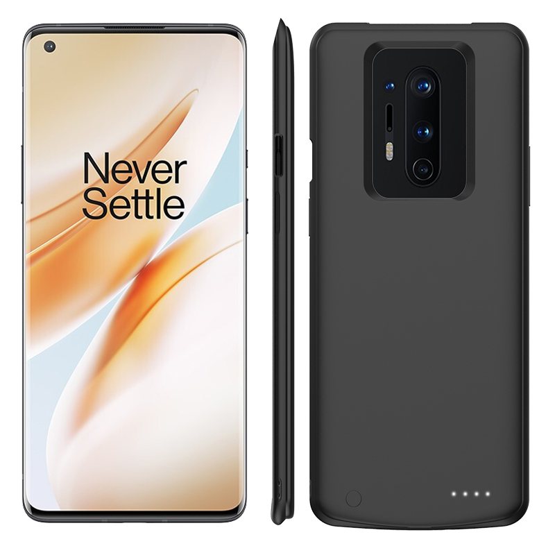 OnePlus 8pro перезаряжаемый ультратонкий 6000 мАч Внешний беспроводной аккумулятор зарядное устройство чехол портативная батарея