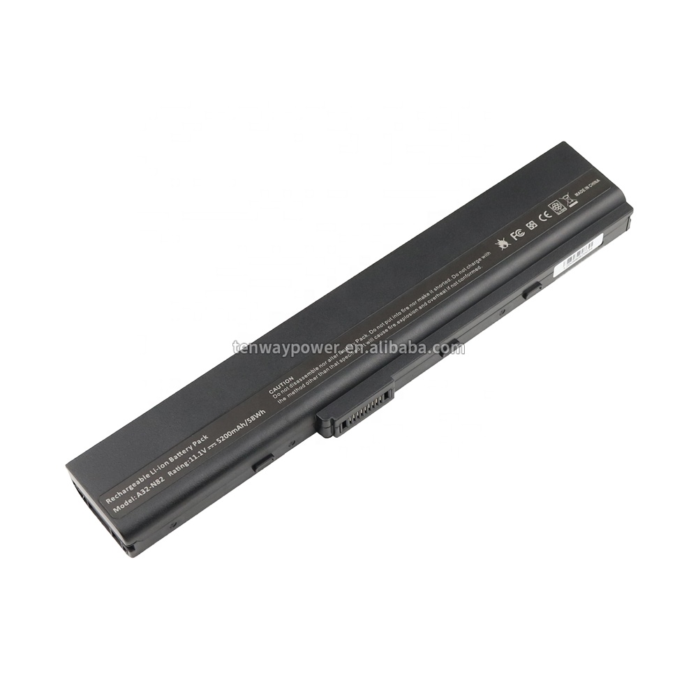 11,1 V 5200mAh Аккумулятор для ноутбука для ASUS A32-N82 A32-B53 B53 N82
