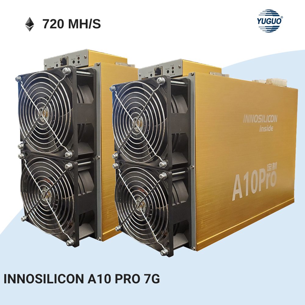 2021 б/у Innosilicon A10 Pro 7G 750mh 1300w a10 pro 6g ethmaster ETC ETH miner asic miner innsoilicon a10 pro