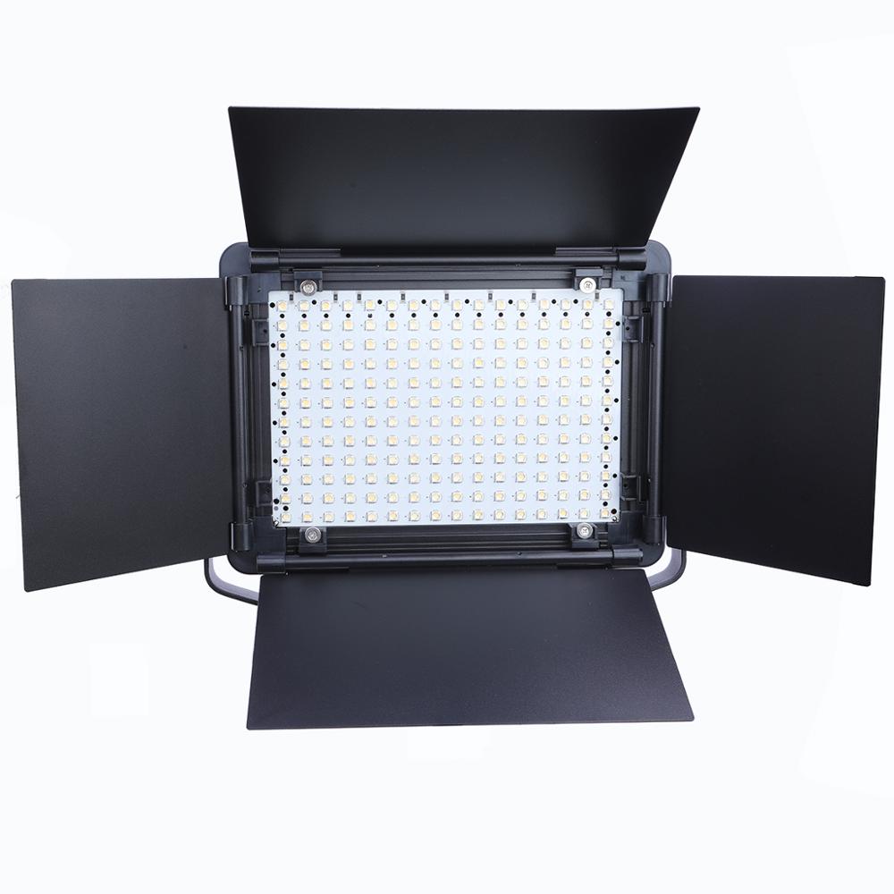 LED-1080B 100W NiceFoto Professional flat panel CRI 95 Bi-color 3200K-6500K, LED video light for photo,video and film