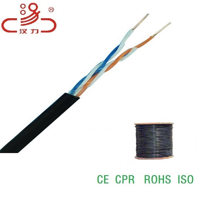 Телефонный кабель/кабель связи CE,ISO,ROHS Сертифицированный внутренний 2 пары