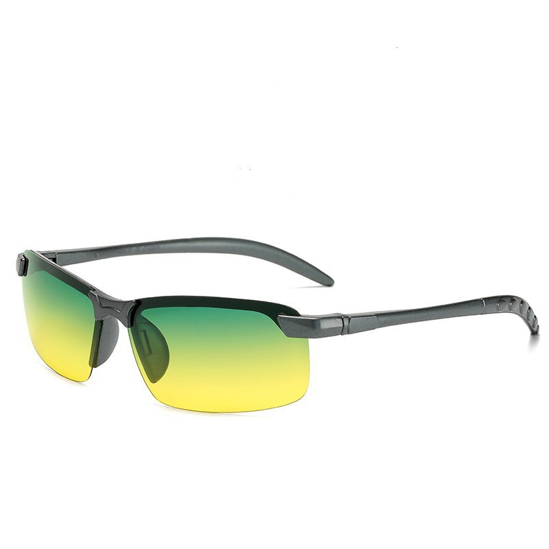 Polarized Photochronic Glasses Men Driving Fishing Night Vision Glasses