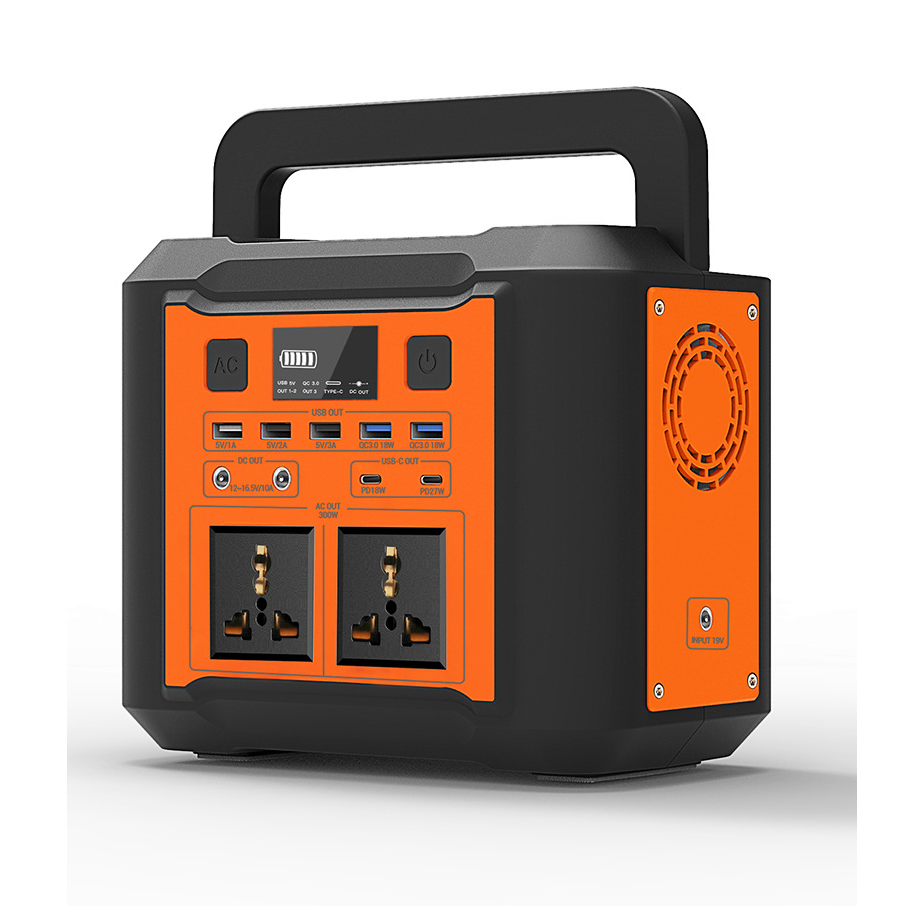 Новый 300W energy storage блок питания Синусоидальная волна 220 В Европейский стандарт 80000 мАч Портативный Автомобильный аварийный источник питания 296Wh