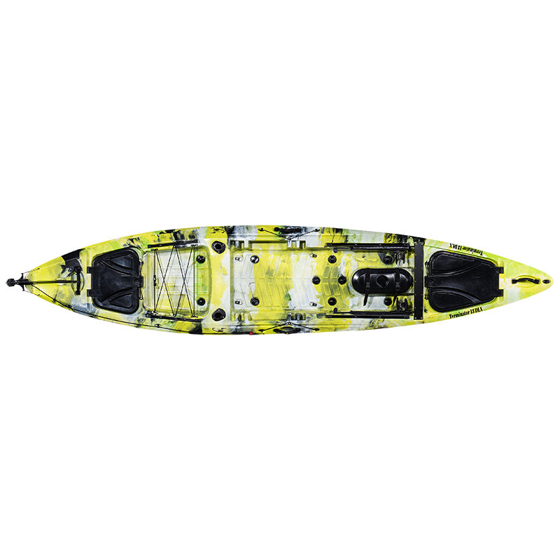 2021 Новый LLDPE Sit On Top Fishing Ocean 13ft Педальный каяк для рыбалки