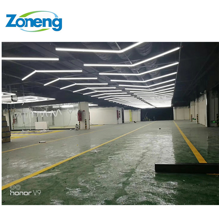 High Quality Customized Wholesale Basement Aisle Workshop Car Shop Mall Factory Wide Arrow Shape Led Ceiling Aisle Light