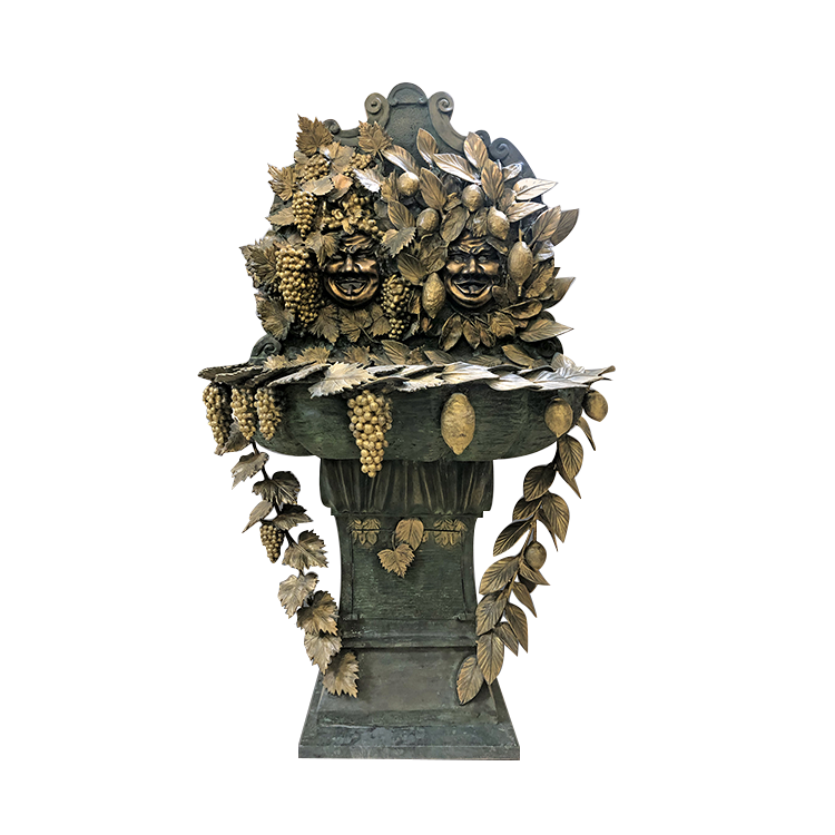 Bacchus And Limoncello Bronze Water Fountain Garden Home Water Fountain For Garden