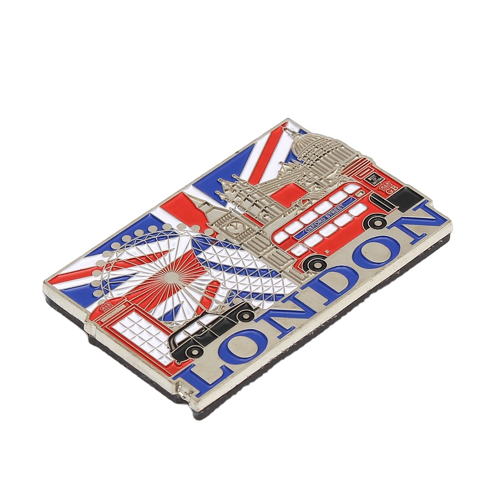 3D Custom Souvenir Fridge Magnet Metal