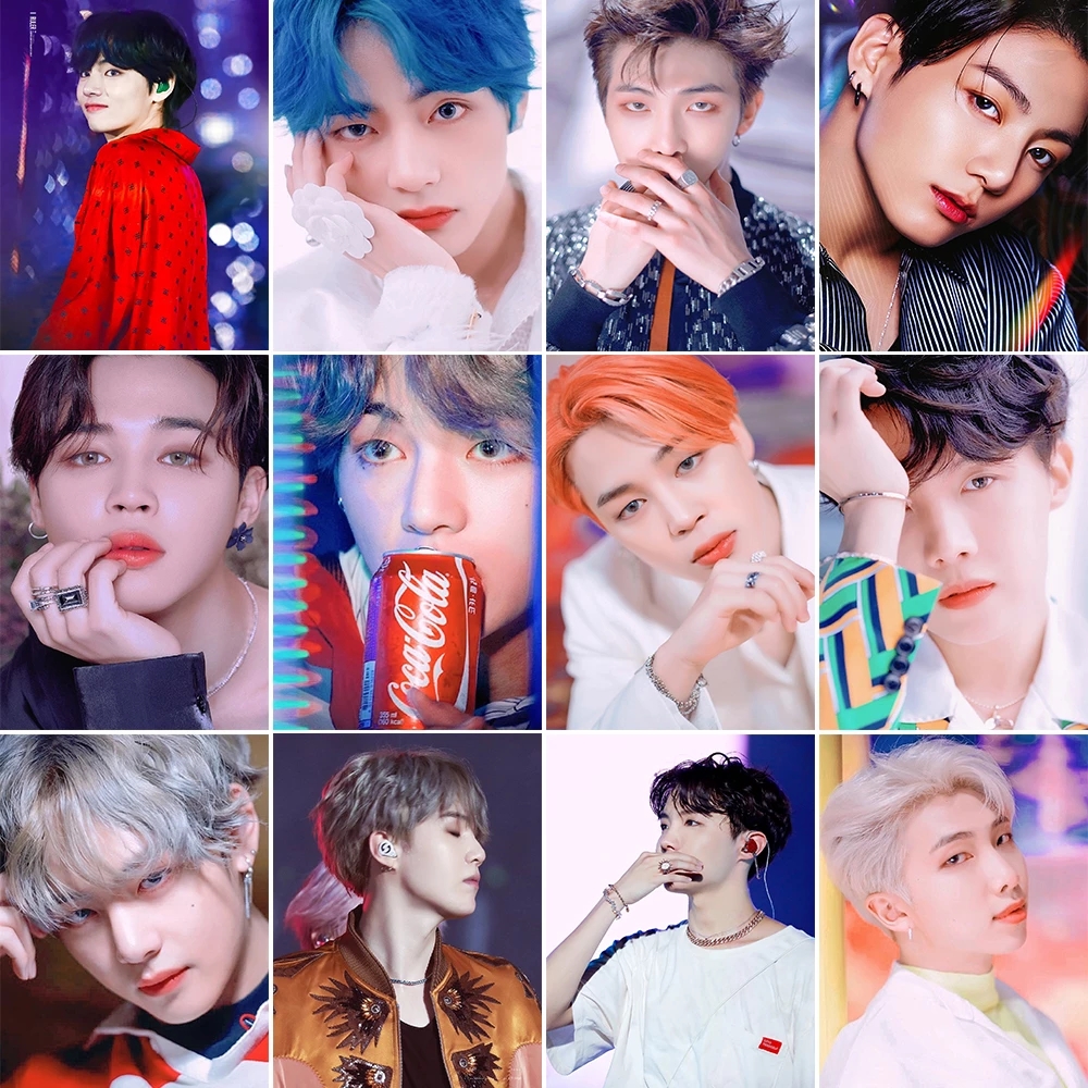 FR 5d Diy алмазная живопись Bts на заказ фото Полный алмаз портрет Алмазная вышивка мозаика Вышивка крестом украшение дома подарок