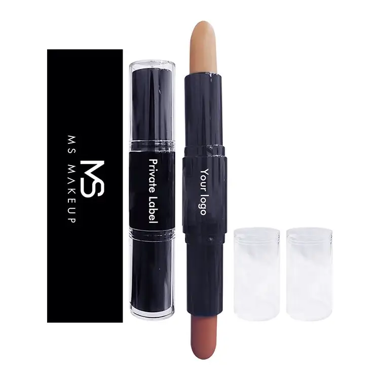 Contour Stick Private Labelling Beauty Highlighter Double-headed Highlight Concealer Contouring Stick