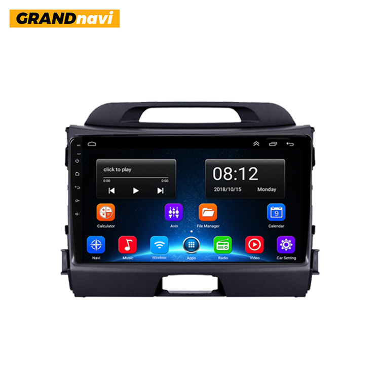 GRANDnavi universal 2din wireless carplay 10.1 inch car gps radio multimedia stereo Android for SKODA SUPERB 2015+ wholesales