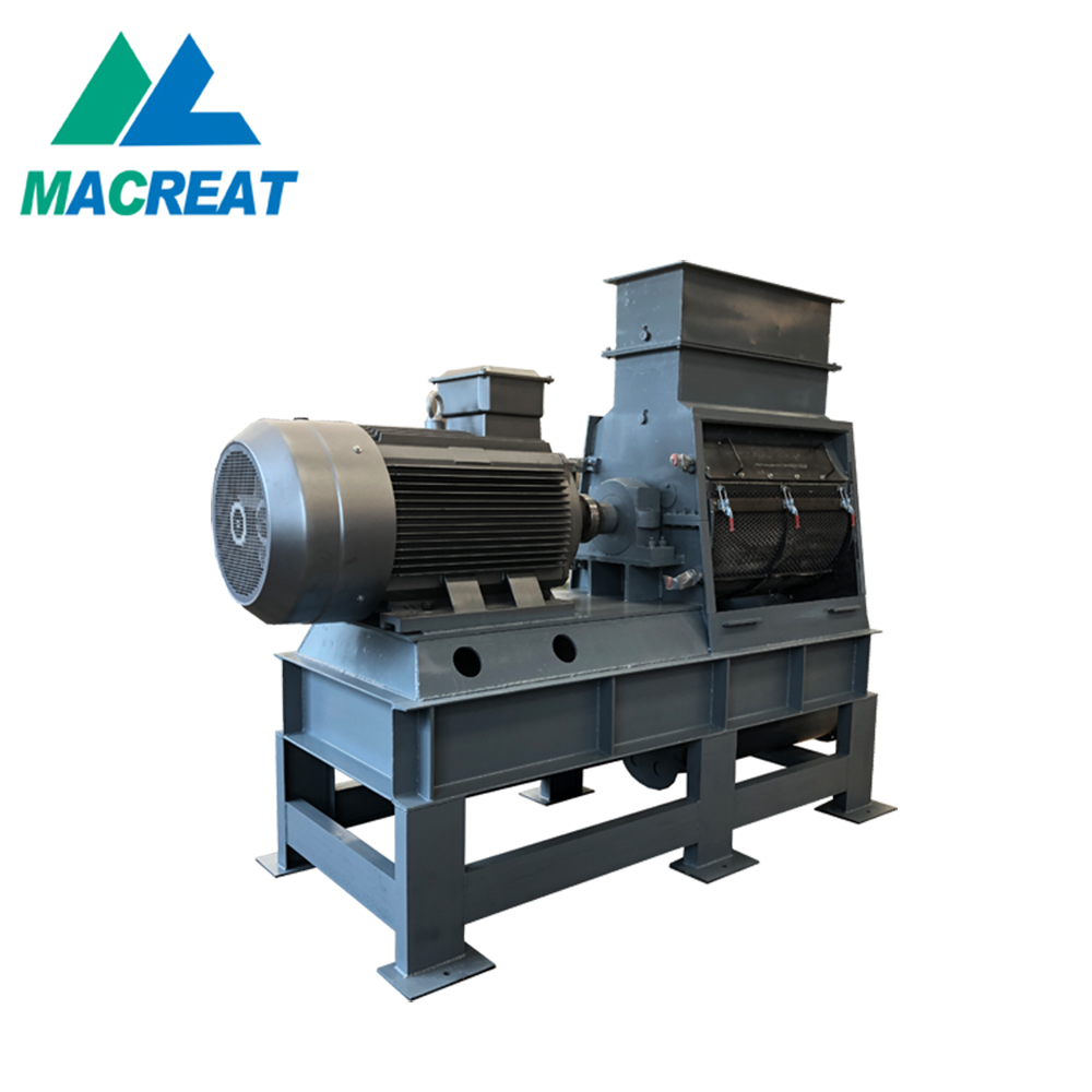 Высокопроизводительная дробилка для древесины MACREAT, шлифовальная машина, гранулятор для опилок, молотковая мельница GXP65 * 100