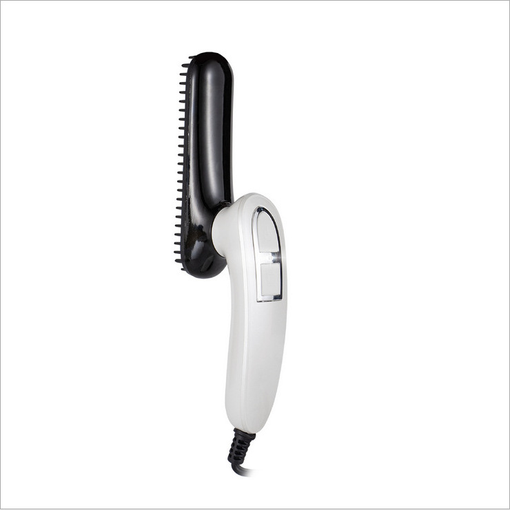Multifunctional Plastic Styler V3 Men Quick Beard Comb Electric Hair Straightener Brush