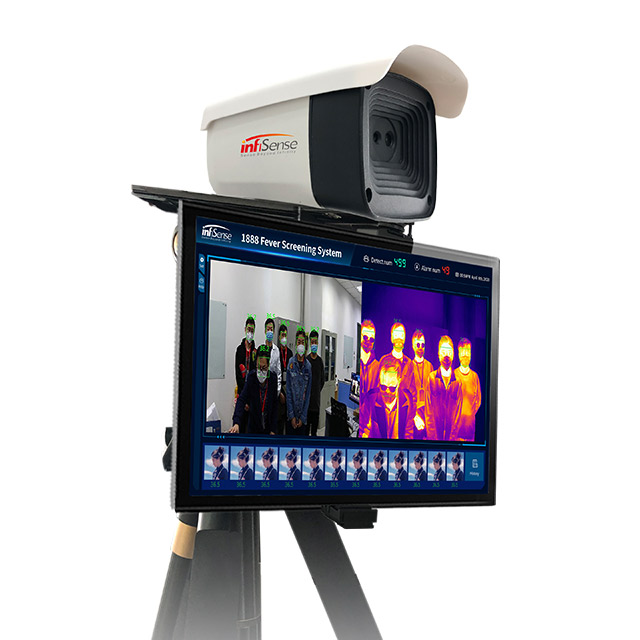Night Vision Imaging Temperature Scanner Body Human Infrared Thermal Camera