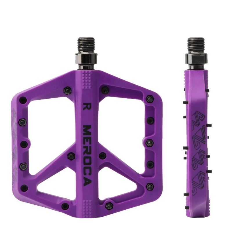Mountain Bike Nylon Pedal Peilin Bearing Wide Anti-slip XC Off-road Pedal
