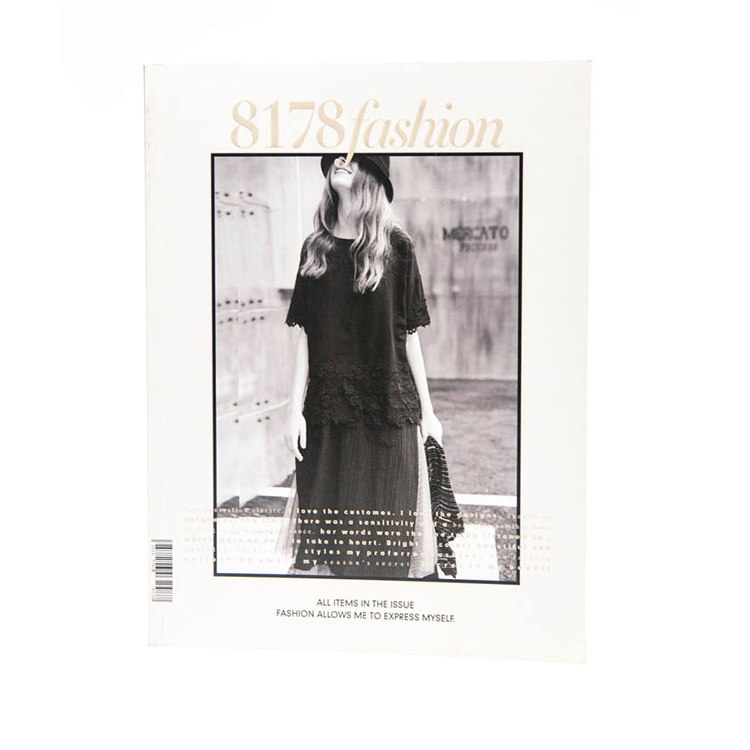 Wholesale Customizable Logo Fashion Magazine Catalog Printing