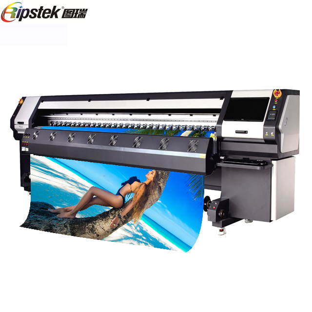 RIPSTEK !!! BOSSRON WT-3308L with Konica 512I /30PL Large format solvent printer /Eco solvent printer, Inkjet printer