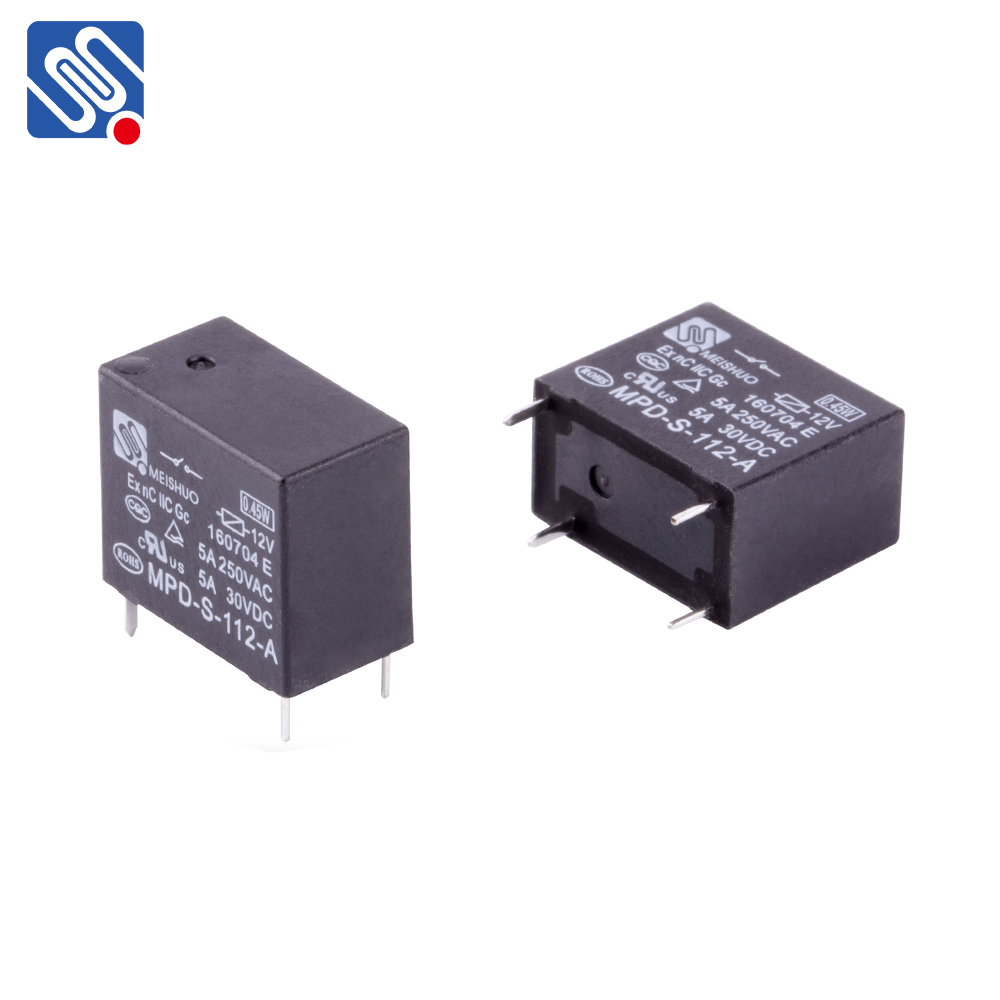 Meishuo MPD Mini10A 250VAC реле 12vdc 24v общего назначения 4 pin pcb реле для стиральной машины