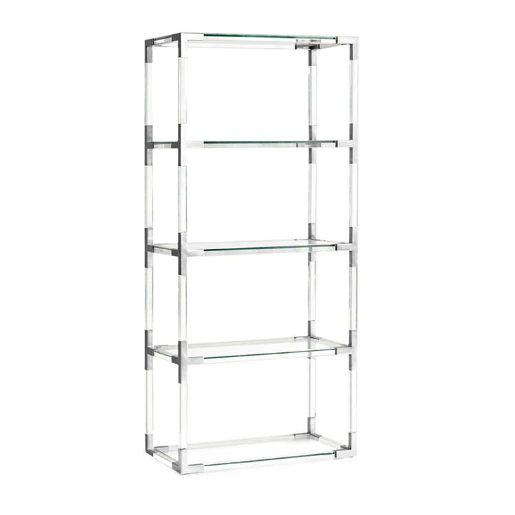 Latest Design Custom Modern Style Floor To Ceiling Acrylic Wine Organizer Rack