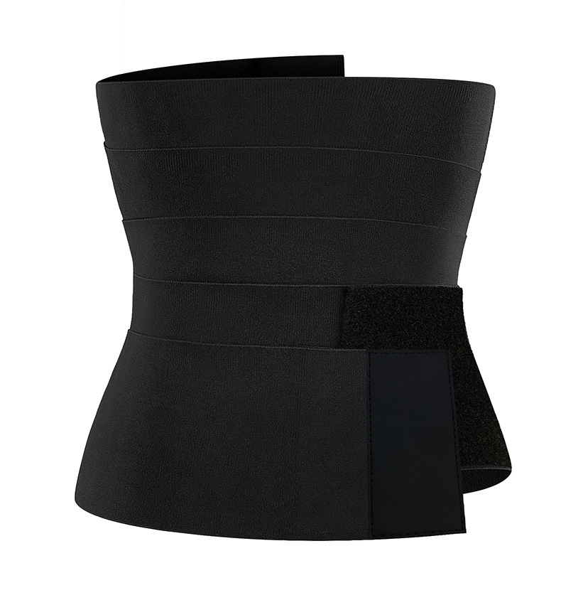 Slimming Belt Waist Wrap Shaper Adjustable Waist Trainer Support Belt Customs Label Tummy Wrap