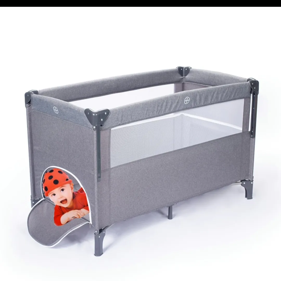 Multi Functional Crib Folding Travel Cot indoor and outdoor baby bed cot