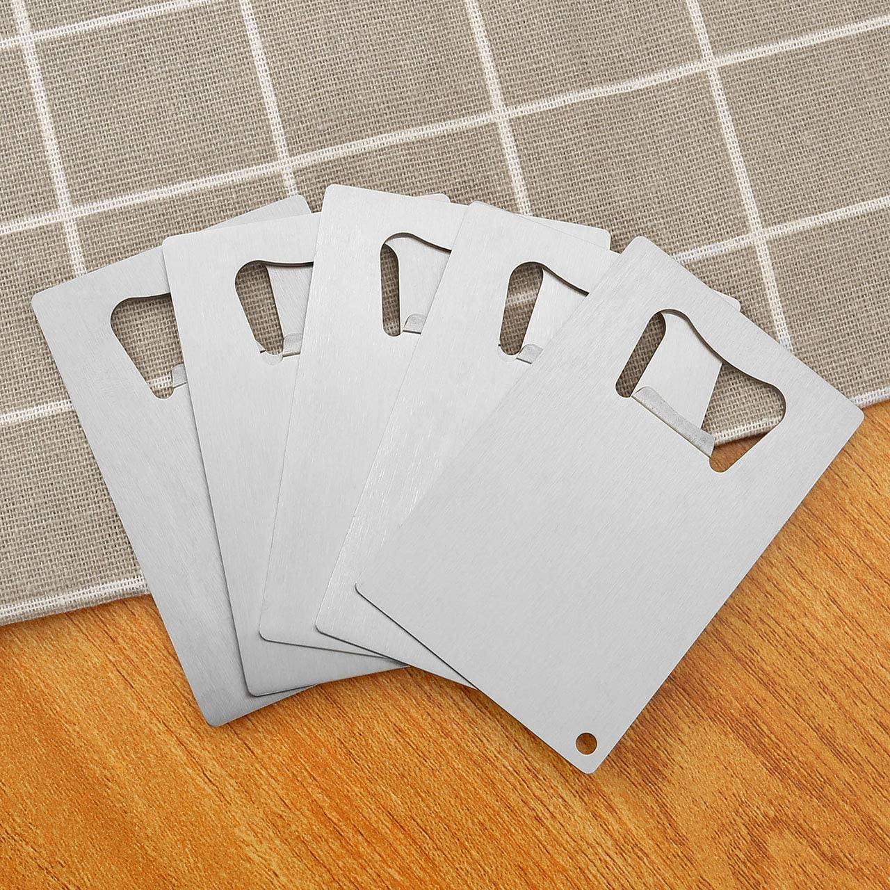 Stainless Steel Credit Card Size Party Wedding Favors Beer Bottle Opener