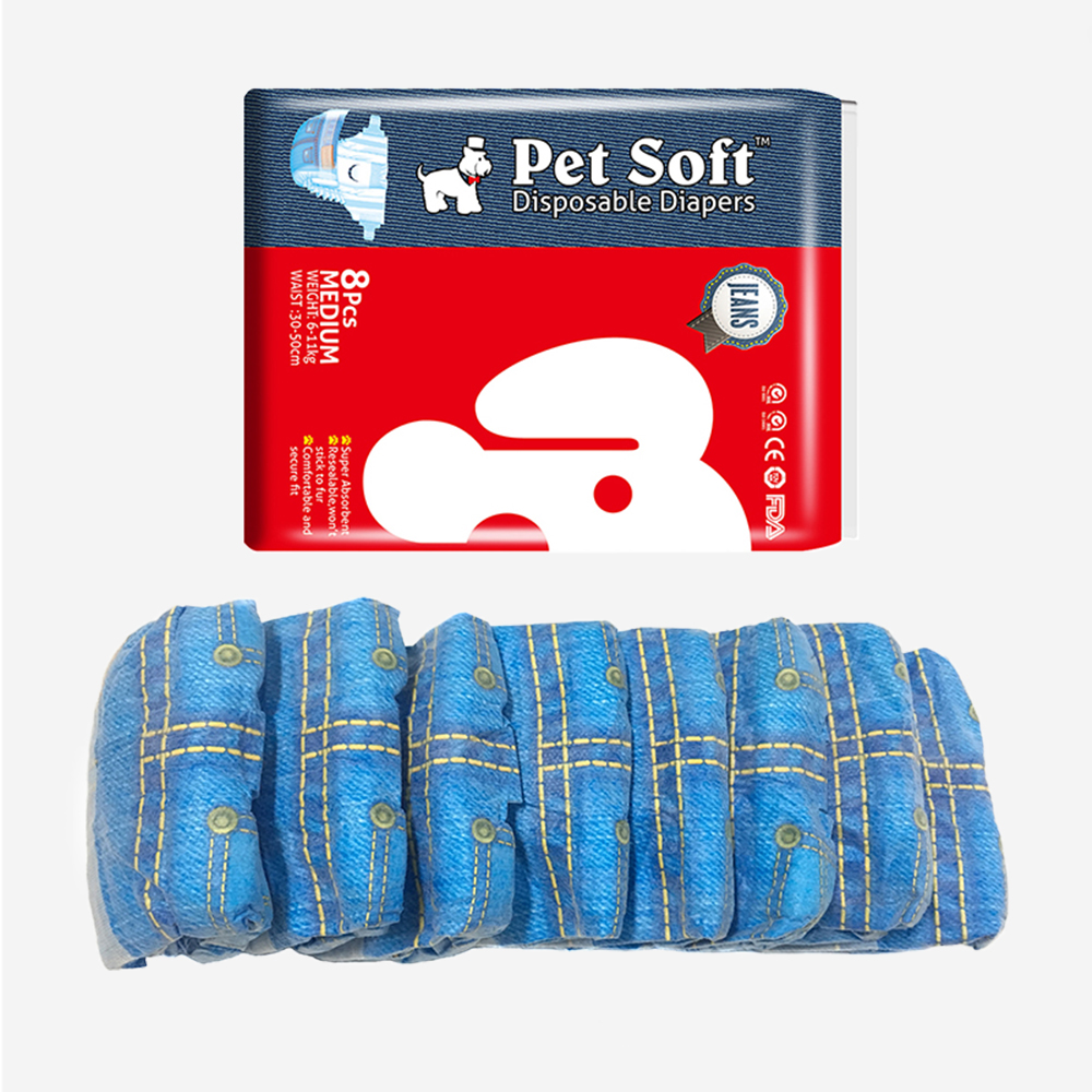 Amazon Лучшие продажи одноразовые подгузники для собак Новый Syle Pet Подгузники для женщин собак