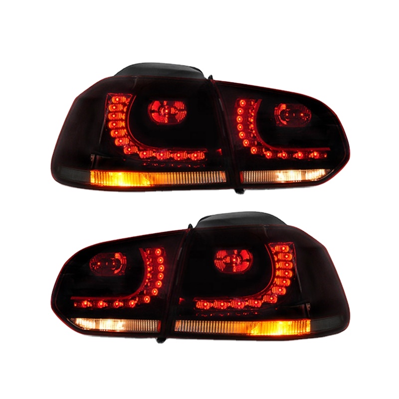 Заводская цена led задний свет 2008-2013 для vw golf mk6 задний фонарь