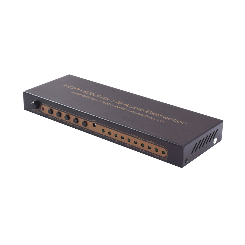 HDSW0029M1 4K Hdmi переключатель 4x1 с ИК-дуговой сварки