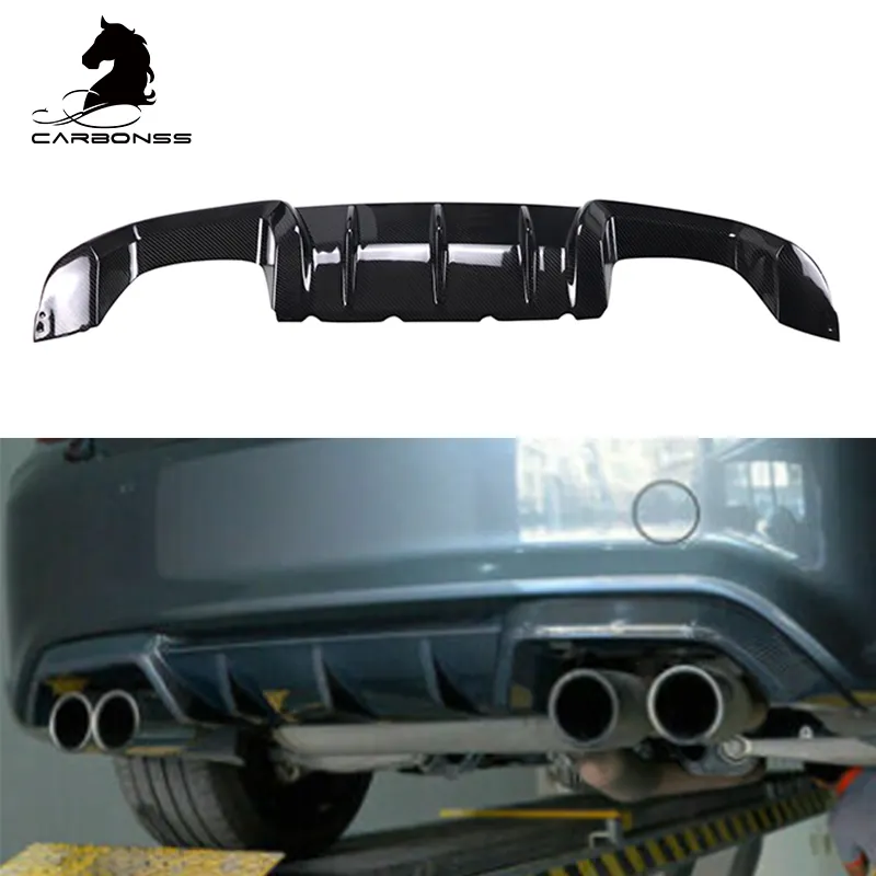 MP Type Car Rear Bumper Spoiler Diffuser Lip Carbon Fiber Car Rear Diffuser For BMW M2 F87