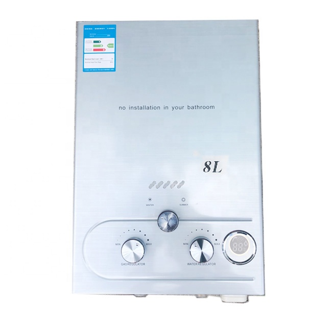 2021 cartonHigh quality LPG 8L gas water heater