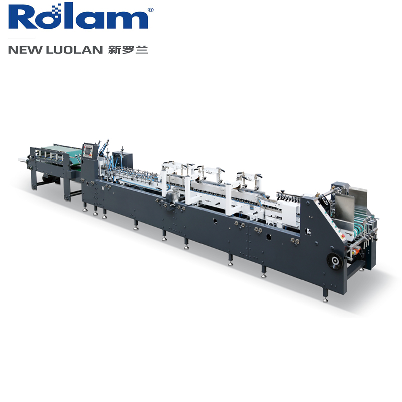 Folder Gluer for Cardboard and Corrugated High Speed Box and Carton Making Machine  1100AS  Series