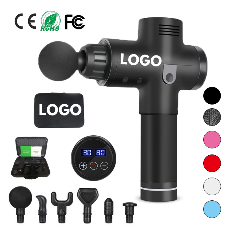 Custom Logo Dropshipping Sports Full Body Deep Tissue Best Massage-Gun Mini Gun Massager Vibration Muscle Massage Gun