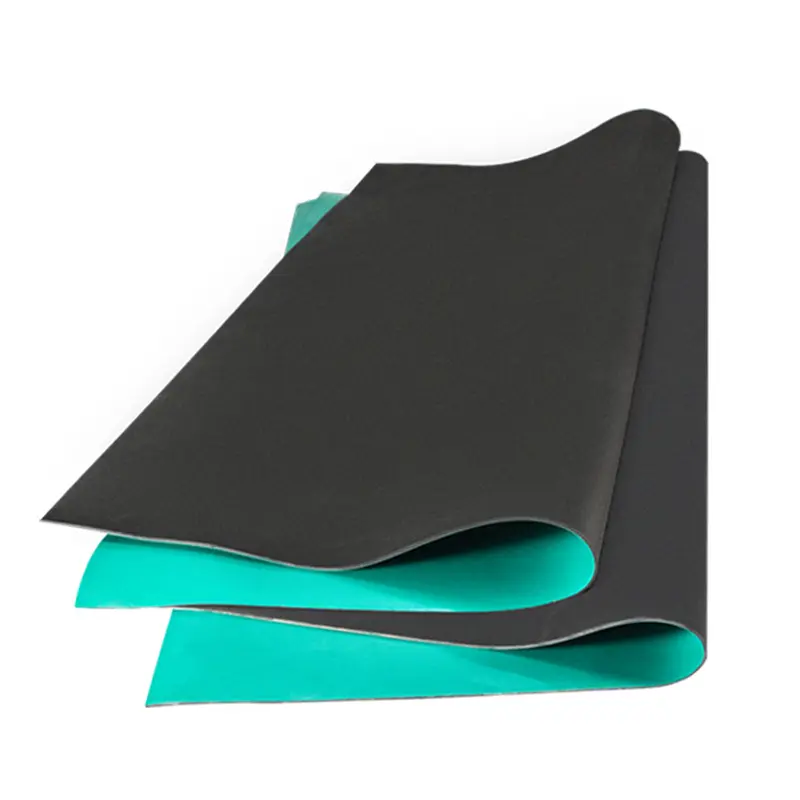 Зеленый антистатический силиконовый лист толщиной 3 мм esd, настольный резиновый коврик для верстака