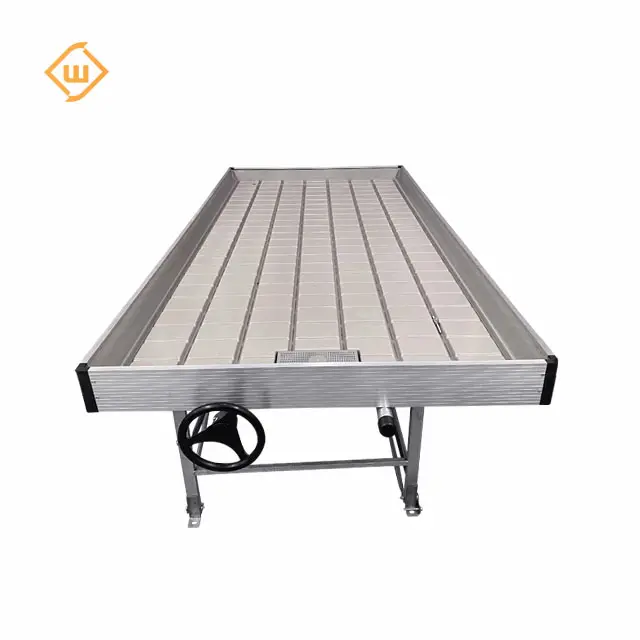 Agriculture hydroponics roll grow bench seed bed seedling bed