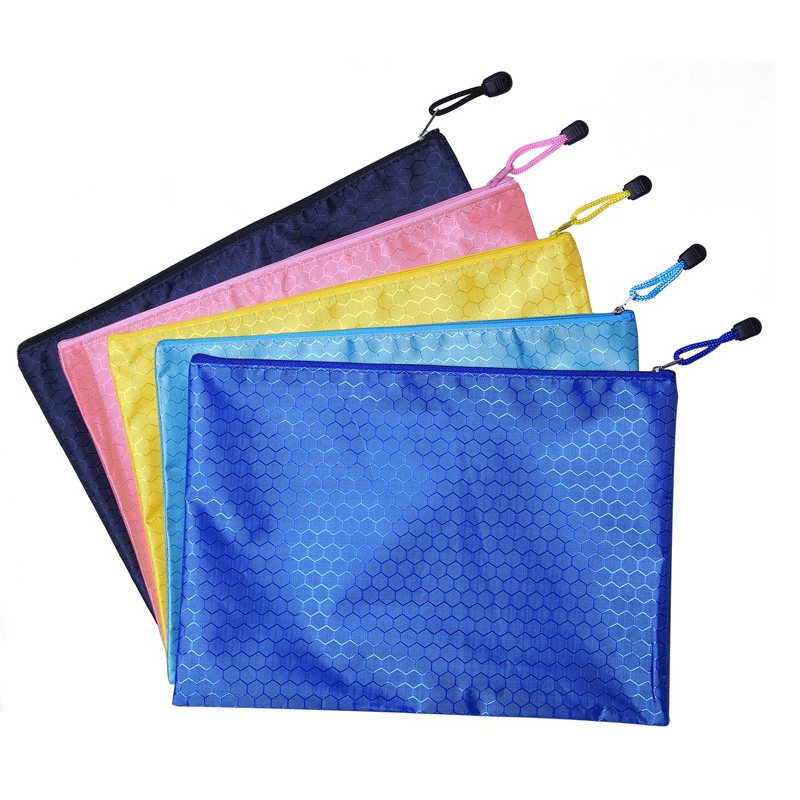 Wholesale Pvc Hanging Plastic Folder Matt Document Zipper Bags