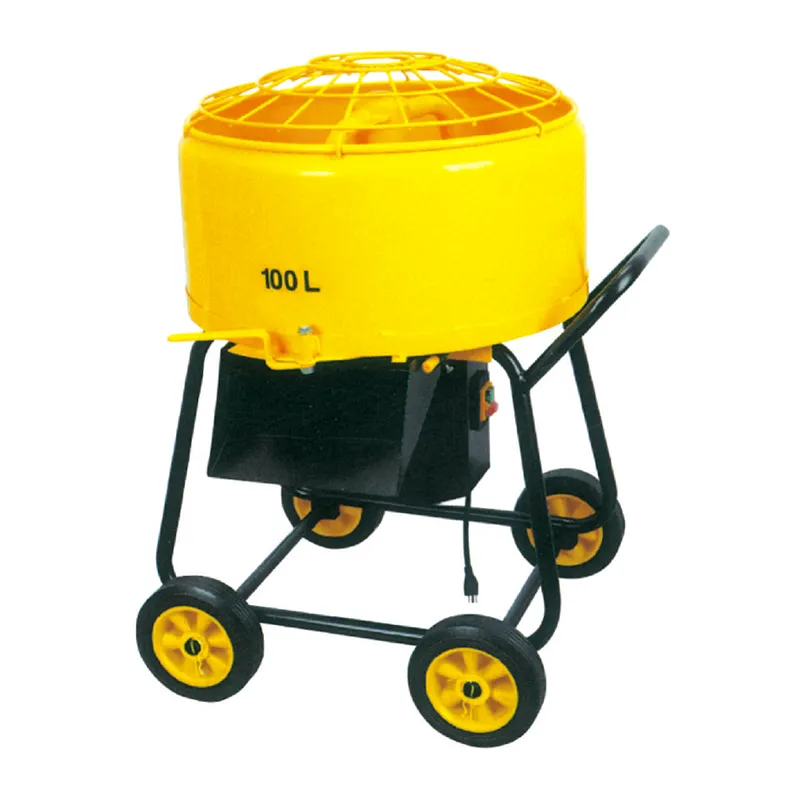 MYAITOOL 84135 100L CE approved mini portable mortar mixer pan mixer cement forced action concrete mixers