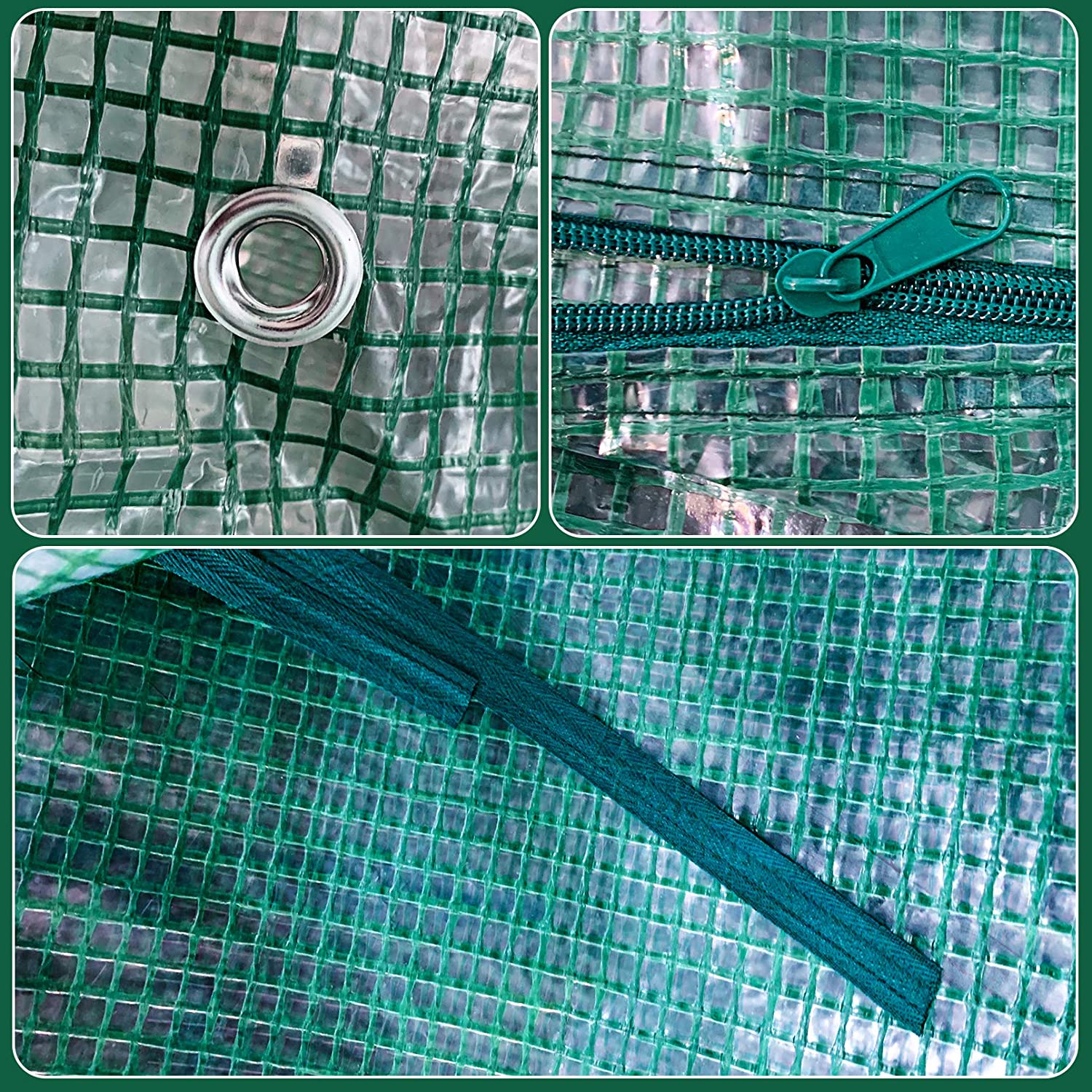 100% virgin materials greenhouse, super quality PE mesh greenhouse