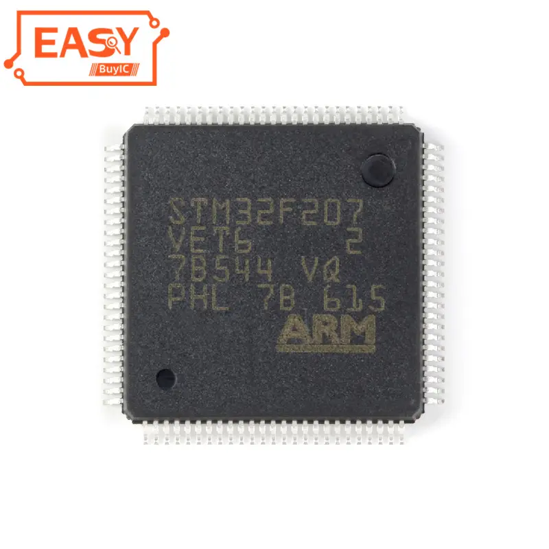 STM32F207VET6 MCU 100LQFP Integrated Circuits 32 Microcontrolle Chips ARM Cortex-M3 LQFP-100
