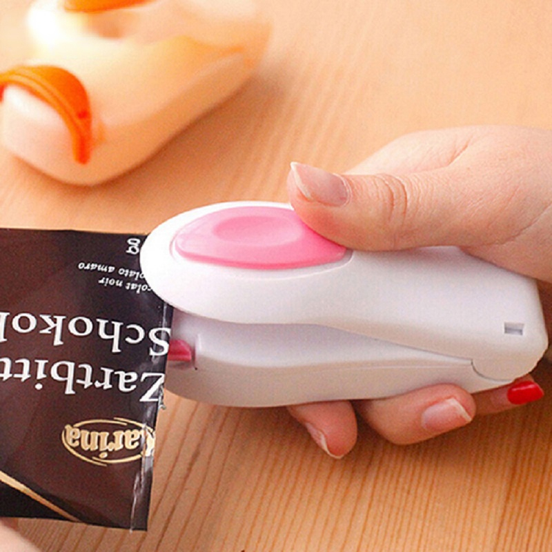Кухонный портативный мини-упаковщик пакетов, термоуплотнительная машина, домашний упаковщик закусок, кухонная утварь