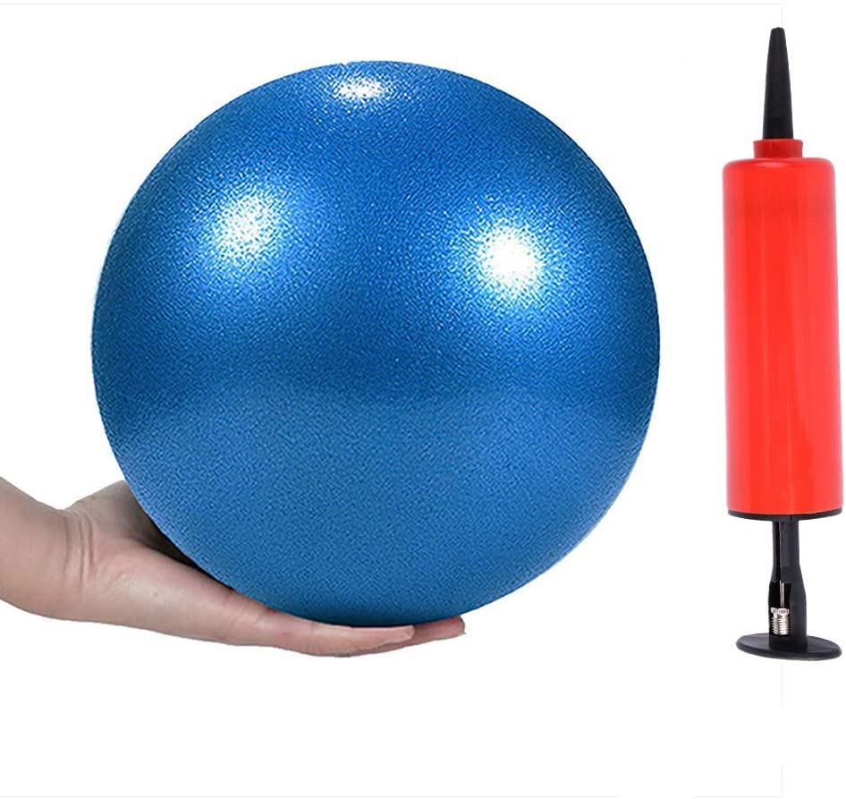 FANDING Mini Yoga Pilates Ball 9/10 Inch for Stability Exercise Training Gym Anti Burst and Slip Resistant Balls