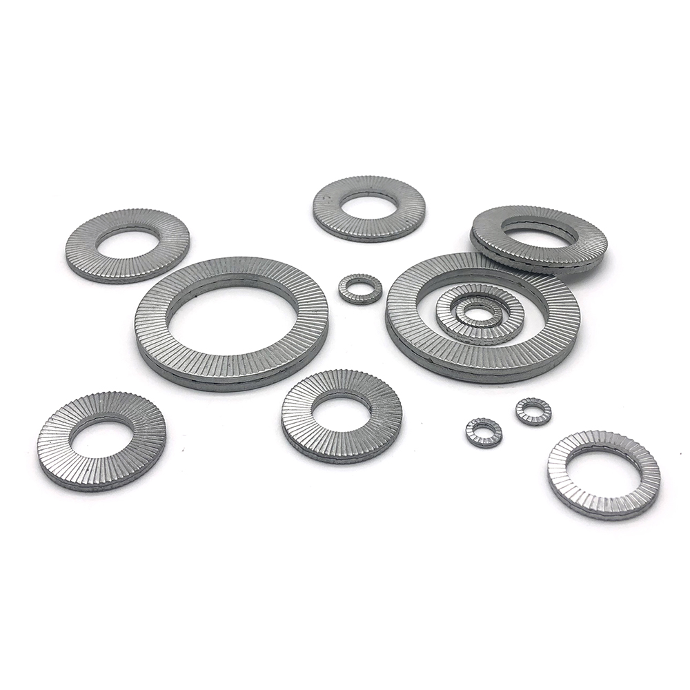 China stainless steel self lock washer m4 m5 m8 wedge lock washer custom lock washer for automotive industry
