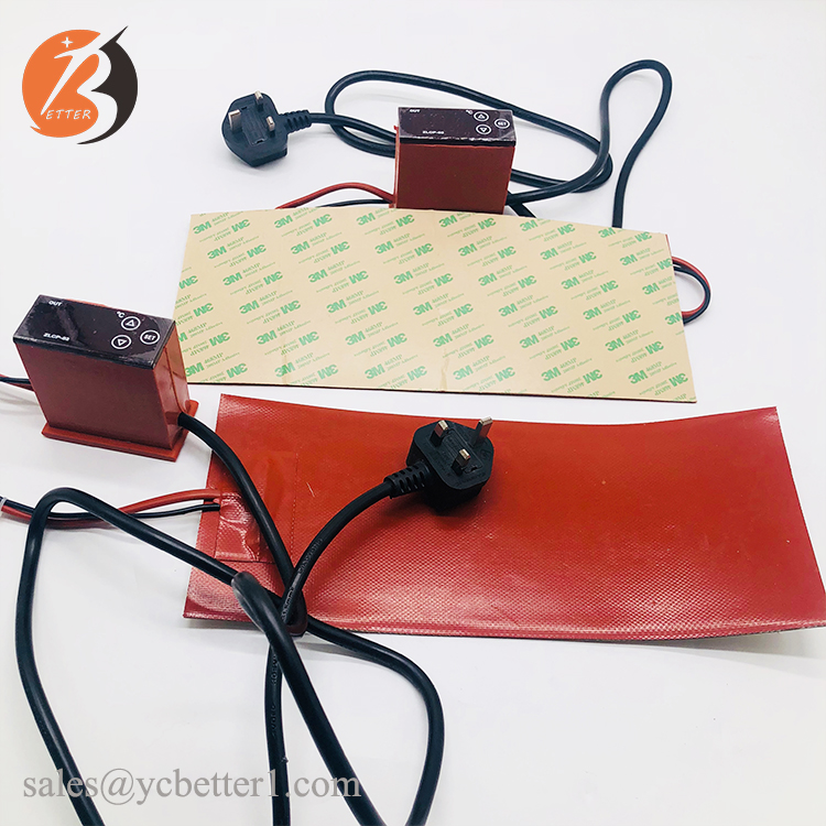 3M Adhesive 220V 600W Silicone Heating Pad With Temperature Controlled