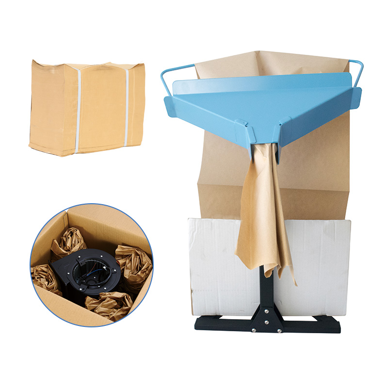 New Design Recycling Fill Brown White Color Paper Filling Packaging Machines For Gift Store