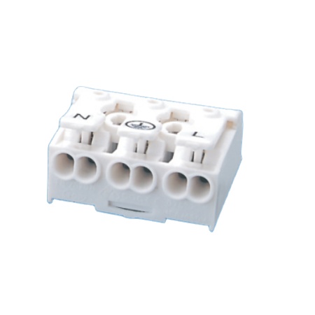 RELEASABLE/PUSH WIRE TERMINALS 3 POLES