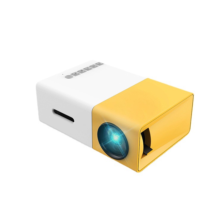 Indasina Yg300 15ansi Hd Home Theather Beamer Multimedia Game Mini Portable Home Led Pocket Digital Projectors