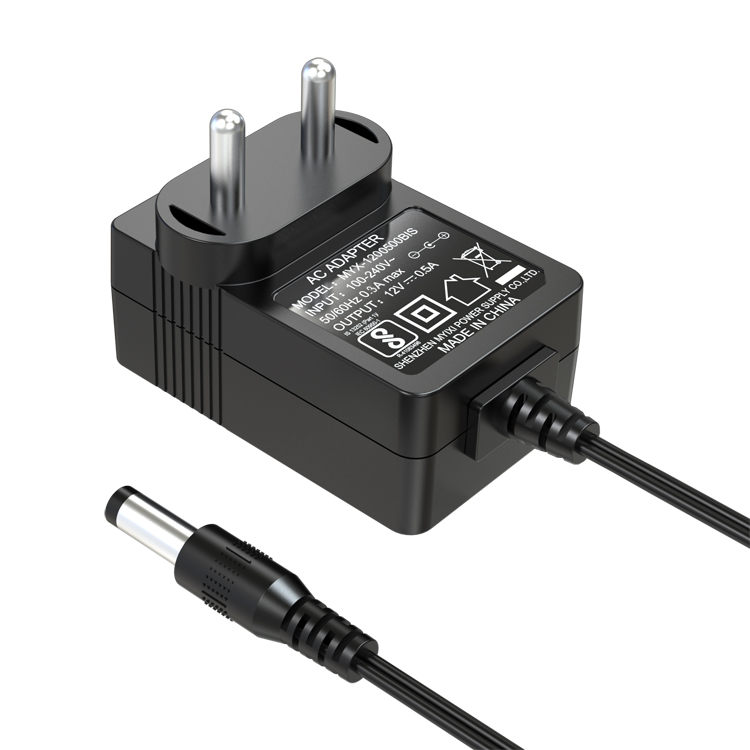 12V0.5A в ЕС штекер импульсный источник питания адаптер AC100V-240V 5v 1a для светодиодной ленты