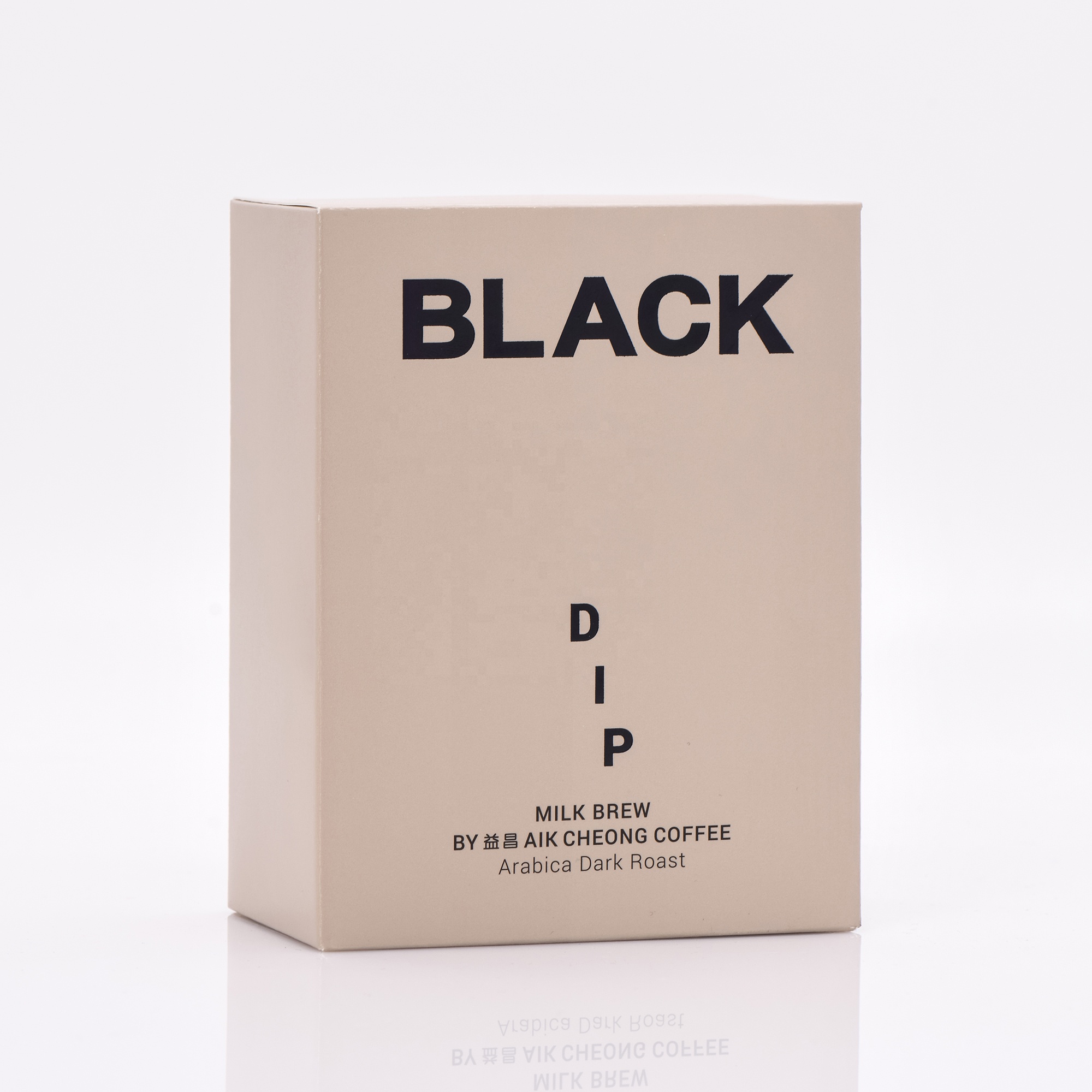 Aik Cheong кофе для молочного приготовления, серия Black Dip Arabica, темное обжарение (16 г x 5 дюймов), премиум-кофе